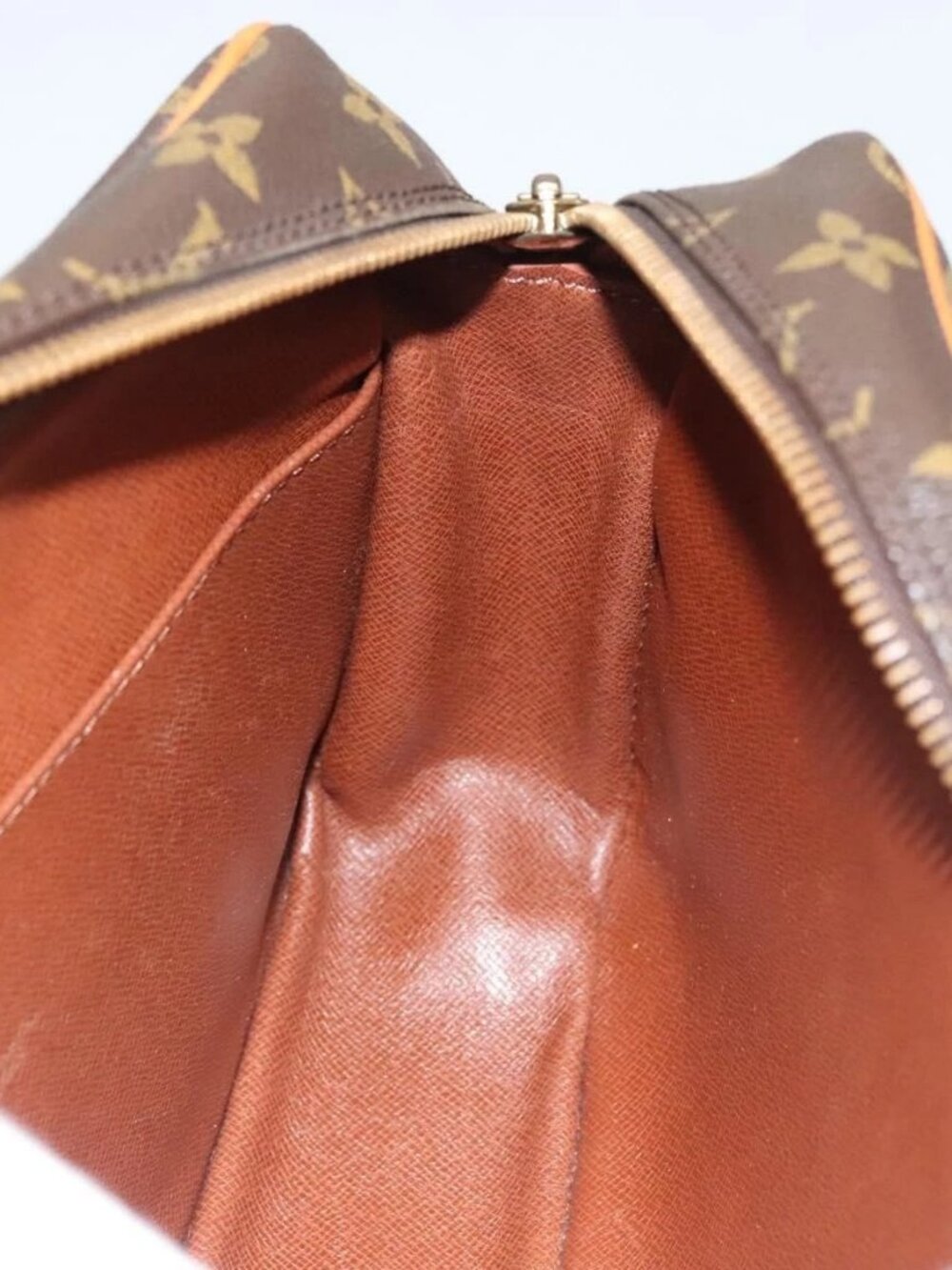 LOUIS VUITTON Monogram Compiegne 28 Clutch Bag M51845 LV Auth 119755 - Picture 11 of 16